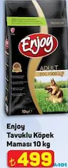 ENJOY TAVUKLU KÖPEK MAMASI 10 KG